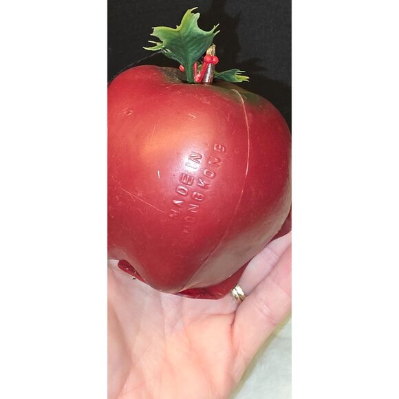 Vintage Magic Window Diorama Apple Christmas Ornament National Handcraft Society - Picture 5 of 6